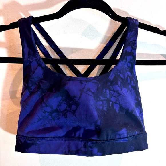 LULULEMON Sz XS (estimated) Strappy Bra Not Padded Comfort Band - Picture 1 of 5